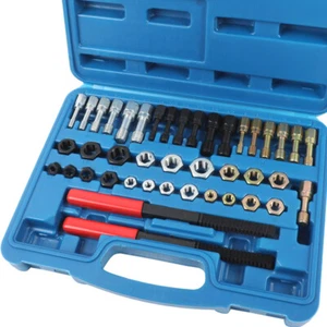 42PCS Thread Repair Restorer Kit Thread Chaser Set UNF UNC Rethreading Tool - Bild 1 von 9