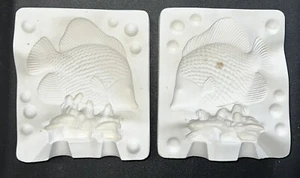 Molde fundido deslizante de cerámica vintage Gator 157 peces objetivo - Imagen 1 de 5