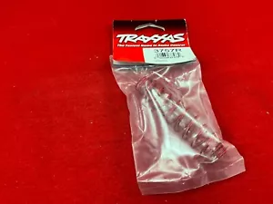 Traxxas 3757R RED REAR Shock Springs set (2) stampede rustler BIGFOOT 4x4 2wd - Picture 1 of 3