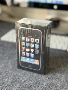 Apple iPhone 3G - 8 GB - Black (Unlocked) - Collectors - Rare - Sealed - A1241 - Picture 1 of 7