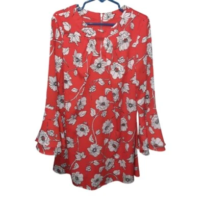 Vestido floral para niña talla pequeña Foto 1 de 4