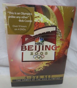 2008 NBC Beijing Olympics 4-DVD Collection Set Factory Sealed Brand New - Imagen 1 de 2