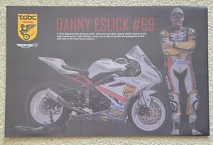 2025 Danny Eslick TOBC Racing Triumph Daytona 200 MotoAmerica Poster - Bild 1 von 2
