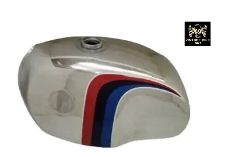 BMW R100 Rt Rs R90 R75 R80 cromo con tanque de gasolina de acero multicolor / APTO PARA Foto 1 de 4