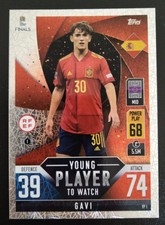 2022 Topps Match Attax 101 Road to Finals UEFA Nations League GAVI - YP 1