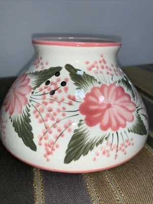 Tarro grande SOMBRA DE VELA FLORES ROSAS en forma de cúpula se adapta a velas de tarro de 22 oz Foto 1 de 4