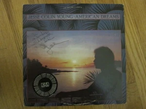 Promoción de Jesse Colin Young American Dreams AUTOGRAFIADA - Imagen 1 de 1
