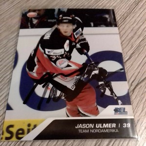 DEL All-Stars Team Nordamerika 2009/10 signiert Jason Ulmer
