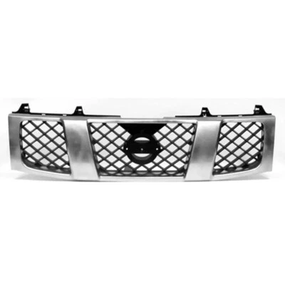 Front Grille Black And Chrome For 2004 2005 2006 2007 Nissan Armada Titan 4-Door - Image 1 of 3