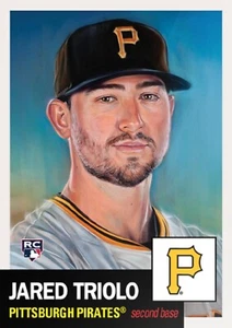 TOPPS BASEBALL MLB LIVING SET ROOKIE CARD PITTSBURGH PIRATES JARED TRIOLO #725 - Picture 1 of 1