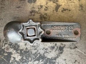 Antique Vintage ACME Trailer Hitch Ball Coupler - Picture 1 of 2
