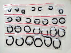 609P3*S Assortment of 270PCS Watch Caseback Gasket 0.3mm Thick Waterproof O Ring - Picture 1 of 6