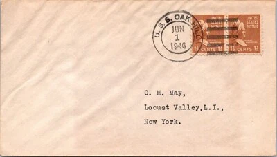 USS Oak Hill 1946 - F66330 - Image 1 of 2