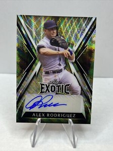 2023 LEAF EXOTIC BASEBALL ALEX RODRIGUEZ Leopard Wave 1/1 🔥🔥