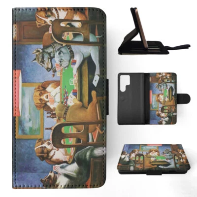 FLIP CASE FOR SAMSUNG GALAXY|CASSIUS MARCELLUS COOLIDGE - A FRIEND IN NEED ART - Image 1 of 4