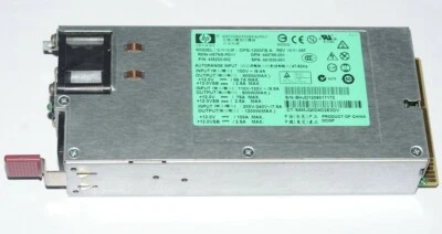 HP 437572-B21 441830-001 438202-002 HSTNS-PD11 DL580G5 800/1200W AC Power Supply - Image 1 of 4