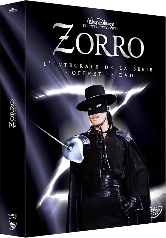 ZORRO - L'intégrale de la série ( 3 saisons) - COFFRET 13 DVD NEUF SOUS BLISTER - Photo 1/1