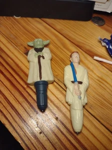 Star Wars cereal box pens - General Mills. Yoda, Obi B76  - Picture 1 of 2