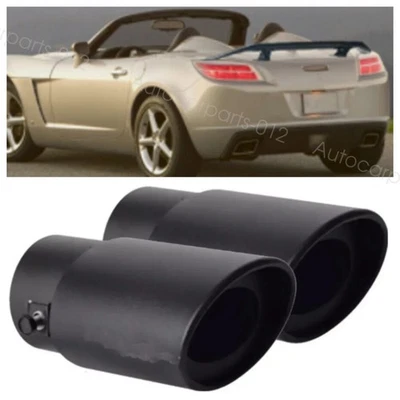 2x For Saturn SC1 SC2 Exhaust Pipe Tip Rear Tail Throat Muffler Tailpipe US Foto 1 de 4