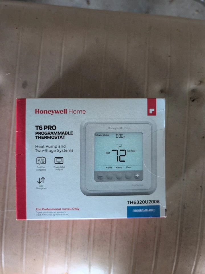 Программируемый термостат Honeywell T6 Pro (TH6320U2008) - Изображение 1 из 1