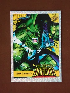 WIZARD MAGAZINE CARD #3 PROMO 3 CARD LOT ERIK LARSENS SAVAGE DRAGON IMAGE - Picture 1 of 6