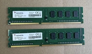 ADATA 8GB (2x4GB) DDR3-1600 PC3-12800 Desktop RAM - Picture 1 of 3