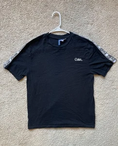 H&M x Coca-Cola Black Graphic T-Shirt Size M - Picture 1 of 6