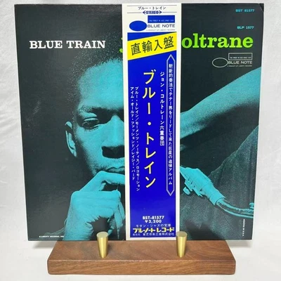 John Coltrane  Blue Train 1975 Black B label LP Blue Note BST81577 w/OBI EX- VG+ - Image 1 of 4