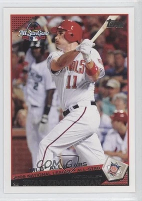 2009 Topps Update All-Star Ryan Zimmerman #UH301 - Image 1 of 2