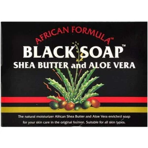 African Black Soap Shea Butter and Aloe Vera, 3.5 oz (Pack of 10) - Picture 1 of 1