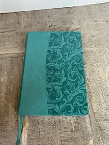 NKJV Leather Bound Bible Teal - Picture 1 of 7