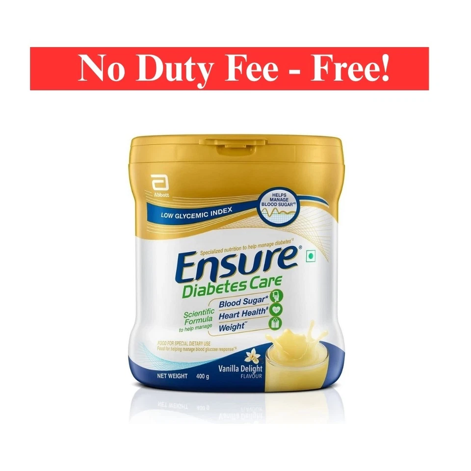 Tarro Ensure Dia Help Control Niveles de Azúcar en la Sangre 400 g (Vainilla) [Pack de 10] Foto 1 de 2