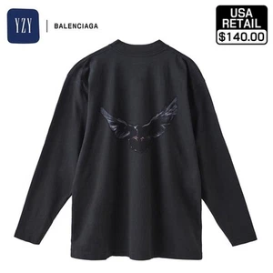 YEEZY × GAP ENGINEERED BY BALENCIAGA | 10A DOVE LS TEE 471305-02-2 BLK25 | Large - Picture 1 of 9