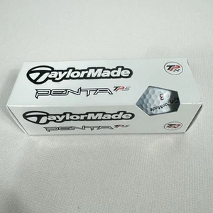 TaylorMade Penta TP5 Golf Balls (1) Sleeve 3 Balls White NEW - Picture 1 of 6