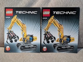 LEGO 42006 Technic Excavator Instructions Booklet Lot 