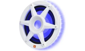 JBL STADIUM MW1000AM 10" marine subwoofer with RGB LED lighting (White) - Picture 1 of 7