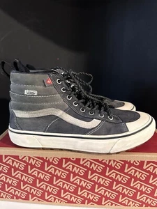 VANS SK8 HI MTE-2 Asphalt Pewter Grey/Blue/White Sneaker Boot All Weather 9.5 - Picture 1 of 8