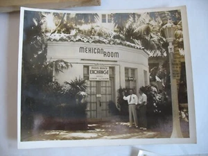 Original 1950s Coca Cola  8 x10 photograph Mexican Room Miami Beach FL exchange - Picture 1 of 2