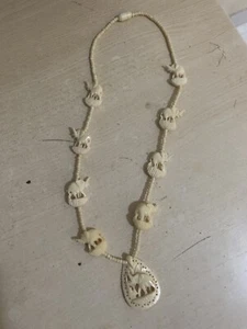 Collana in osso - Foto 1 di 2