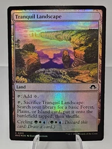 Tranquil Landscape - 231 - Foil - MH3 - NM - MTG Magic the Gathering - Picture 1 of 1