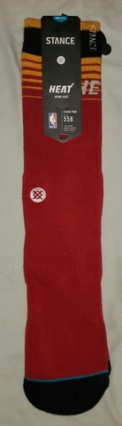 Stance NBA Miami Heat M558D5Heat "Heat Arena Logo" No 558 Men's Size Medium Cover