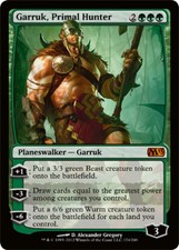 Garruk, Primal Hunter - Foil Magic 2013 (M13) 1x - Near Mint, English MTG Magic