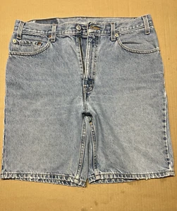 Vintage Levis 505 Denim Shorts Mens Size 36 regular fit - Picture 1 of 6