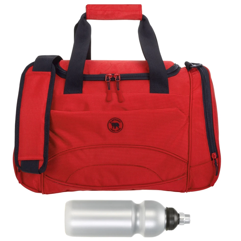Sporttasche klein Fitness Tasche Damen Elephant Color Small 42 cm 1292 Rot +f