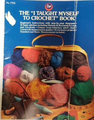 The I Taught Myself To Crochet By Boye No.7702 - Image 1 of 2
