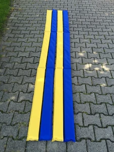 Codura 4 set Schaumstoffbalken 2xBlau 2xGelb Hinderniss Richtläu Hindernisstange - Bild 1 von 2