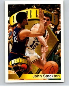 1995-96 Topps NBA #3 John Stockton AL Utah Jazz V69970 - Picture 1 of 2