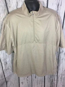 Men’s XL Greg Norman Pullover Golf free swing Tan - Picture 1 of 3