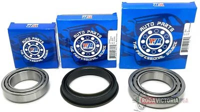 KIT COJINETES RUEDA Y SELLADO FORD F250 F350 12 PERNOS ESTERLINA 10.50 TRASERO 99-2010 Foto 1 de 4