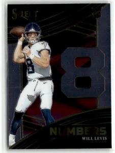 Will Levis 2023 Panini Select #NMB-WLE Select Numbers - Imagen 1 de 2